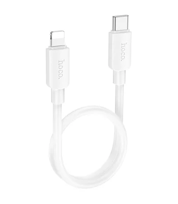 Дата кабель Hoco X96 Hyper Type-C to Lightning 20W (0.25m) White