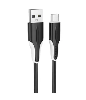 Дата кабель Borofone BX119 New USB to Type-C 3A (1m) Black