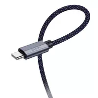 Дата кабель Hoco U134 Primero Type-C to Type-C 240W (1.8m) Dark Blue