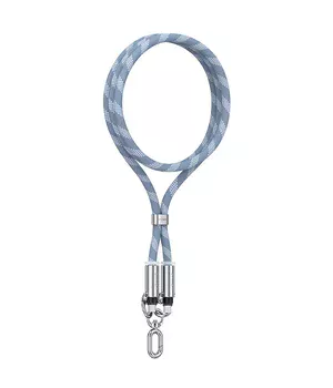 Дата кабель-шнурок Usams US-SJ745 Type-C to Type-C 60W (1.2m) Blue