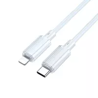 Дата кабель Borofone BX112 Lemon Type-C to Lightning 27W (1m) Blue