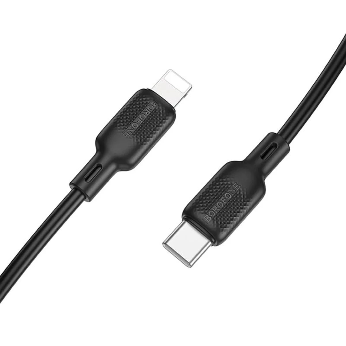 Дата кабель Borofone BX113 Lenny Type-C to Lightning 27W (1m) Black