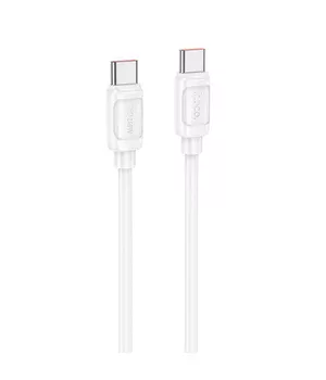 Дата кабель Hoco X115 Surpass Type-C to Type-C 240W (1m) White