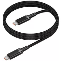 Дата кабель Hoco U153 Extreme Type-C to Type-C 100W (1.2m) Black