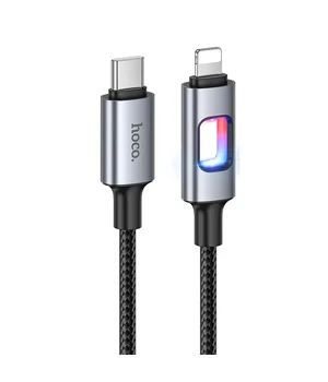 Дата кабель Hoco U144 New Type-C to Lightning 27W (1.2m) Black