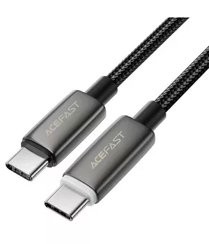 Дата кабель Acefast C23-03 Type-C to Type-C 60W (1.2m) Black