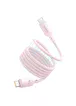 Дата кабель Baseus PicoGo Magnetic Liquid Silicone Type-C to Type-C 240W (1m) (P10376800) Baby Pink