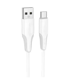 Дата кабель Borofone BX119 New USB to Type-C 3A (1m) White