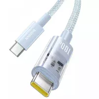 Дата кабель Baseus Gem Fast Charging Type-C to Type-C 100W (1m) (P10373000111) Galaxy Blue