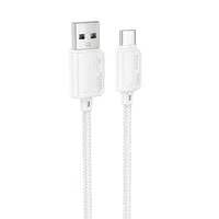 Дата кабель Hoco X113 Beneficio USB to Type-C (1m) White
