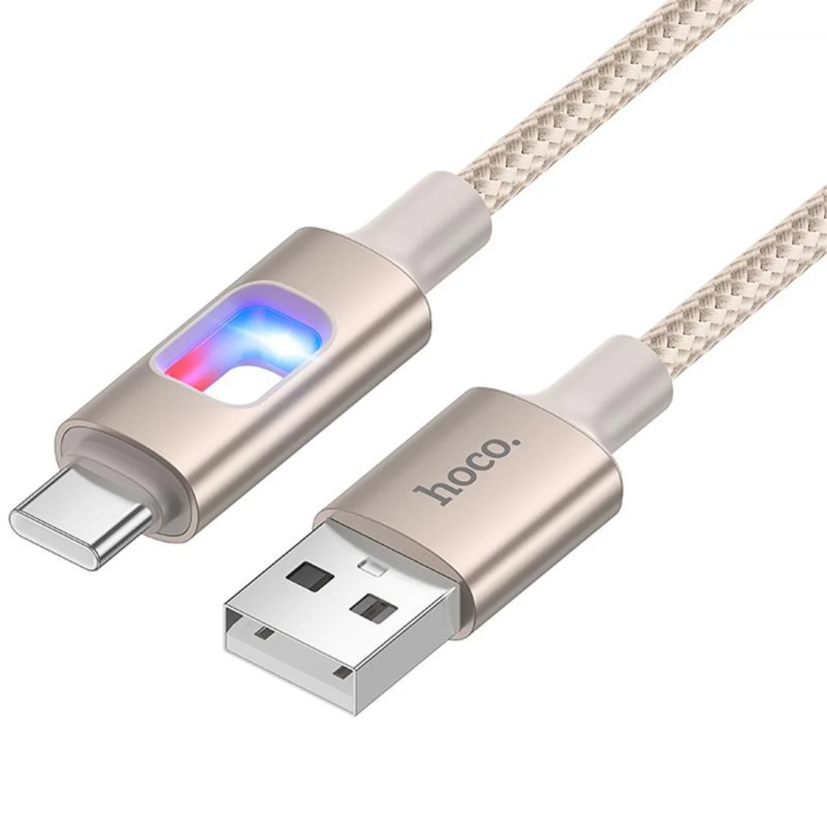 Дата кабель Hoco U144 New USB to Type-C 3A (1.2m) Gold