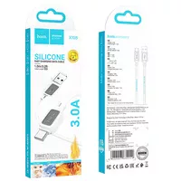 Дата кабель Hoco X108 Benefit USB to Type-C 3A (1m) White