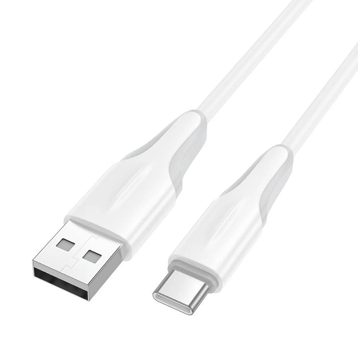 Дата кабель Borofone BX119 New USB to Type-C 3A (1m) White