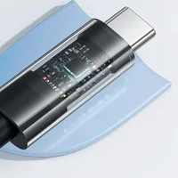 Дата кабель Baseus Gem Fast Charging USB Type-C 100W (2m) (P10373002111) Cluster Black