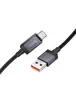 Дата кабель Hoco X118 Generous with display USB to Type-C 5A (1m) Black