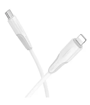 Дата кабель Borofone BX119 New Type-C to Type-C 60W (1m) White