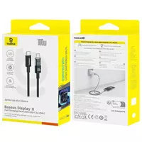 Дата кабель Baseus Display 2 Type-C to Type-C 100W (1m) (P10382702) Cosmic Black