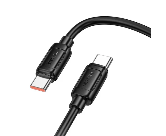 Дата кабель Hoco X115 Surpass Type-C to Type-C 240W (1m) Black