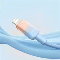Дата кабель Baseus Discolor Series Fast Charging Type-C to Lightning 20W (2m) (P10374901) Galaxy Blue