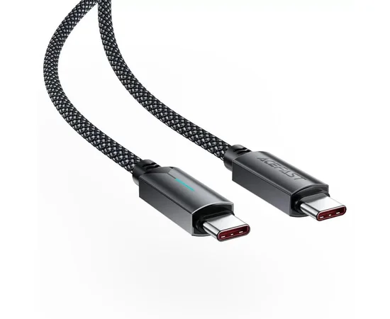 Дата кабель Acefast C19-03 Type-C to Type-C 60W (1.2m) Black