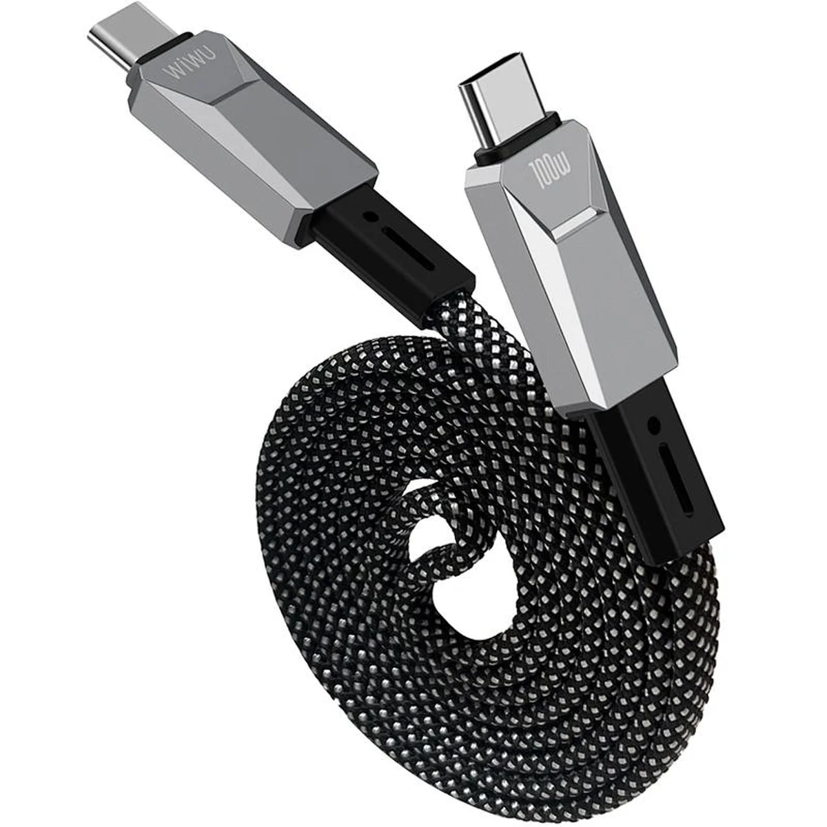 Дата кабель WIWU Wi-C078 Type-C to Type-C 100W (1m) Silver