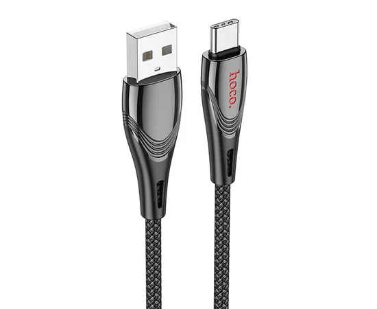 Дата кабель Hoco U133 Monte USB для Type-C (1.2m) Black