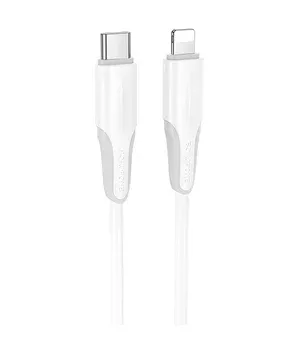 Дата кабель Borofone BX119 New Type-C to Type-C 60W (1m) White