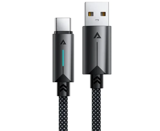 Дата кабель Acefast C19-04 USB-Type-C 3A (1.2m) Black