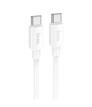 Дата кабель Hoco X96 Hyper Type-C to Type-C 60W (1m) White