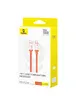 Дата кабель Baseus 0°C Series Fast Charging Type-C to Type-C 100W (1m) (P10368800731) Canyon Coral