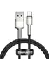 Дата кабель Baseus Cafule Metal Data USB to Type-C 66W (1m) (CAKF00010) Black