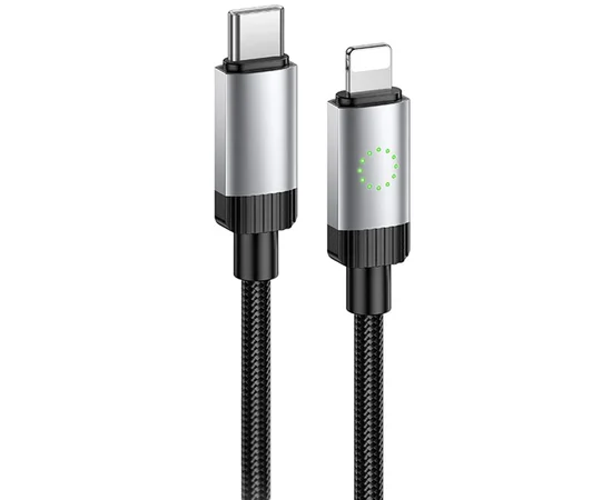 Дата кабель Hoco X117 Star Type-C to Lightning 27W (1m) Black