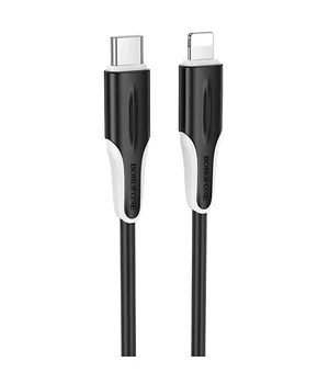 Дата кабель Borofone BX119 New Type-C to Type-C 60W (1m) Black