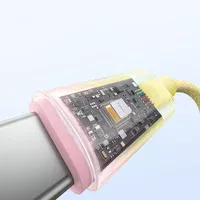 Дата кабель Baseus Discolor Series Fast Charging Type-C to Type-C 100W (1m) (P10374902) Custard Yellow