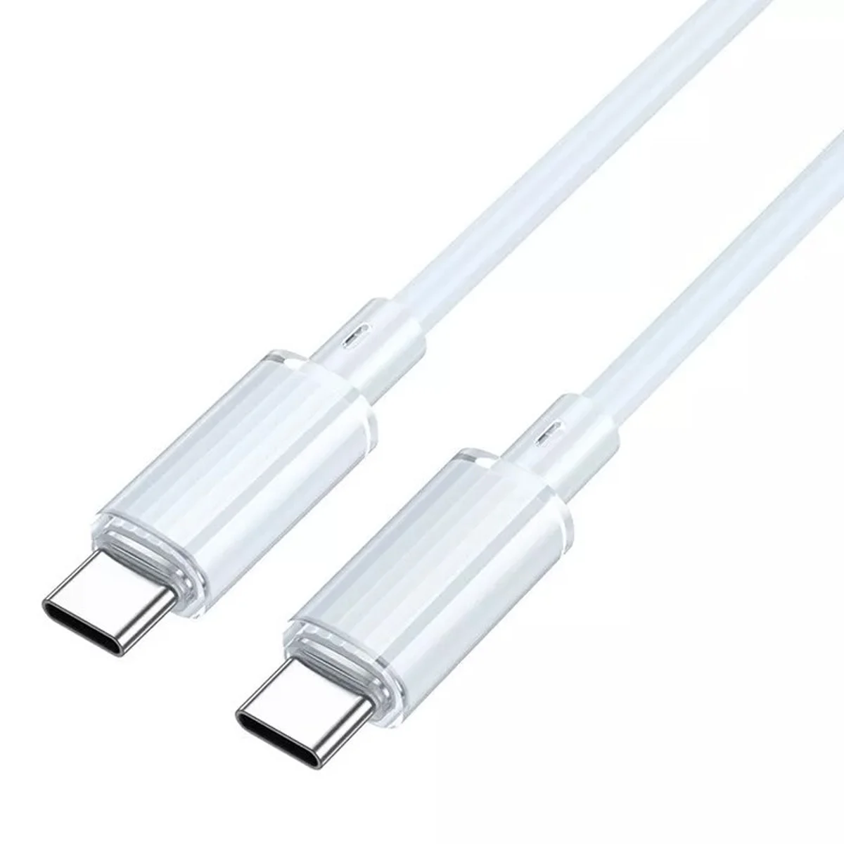 Дата кабель Borofone BX112 Lemon Type-C to Type-C 60W (1m) Blue