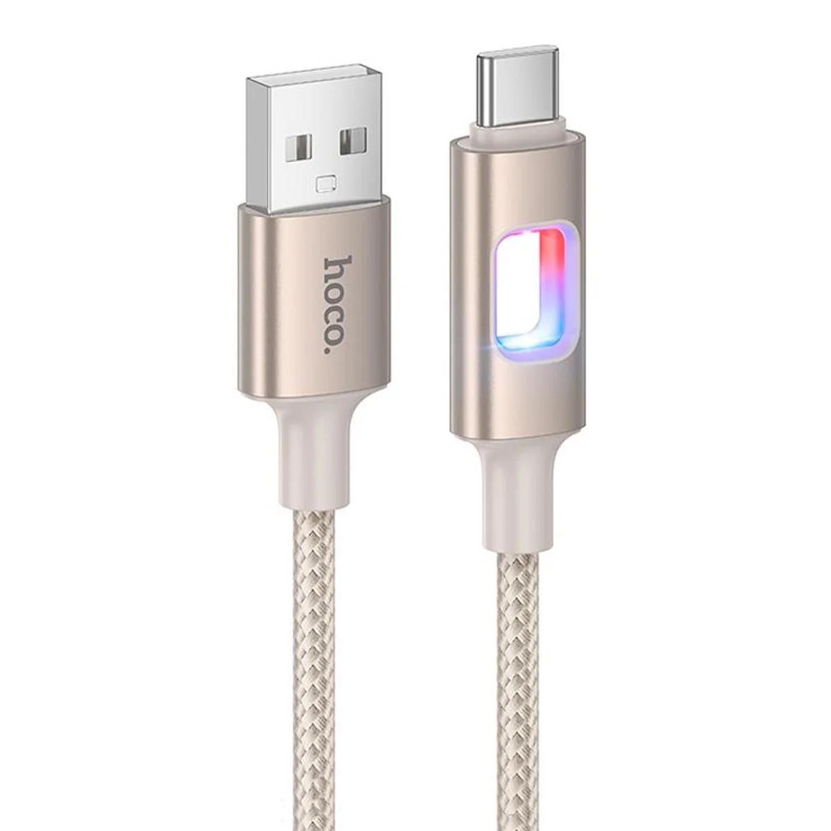 Дата кабель Hoco U144 New USB to Type-C 3A (1.2m) Gold
