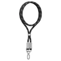 Дата кабель-шнурок Usams US-SJ745 Type-C to Type-C 60W (1.2m) Black