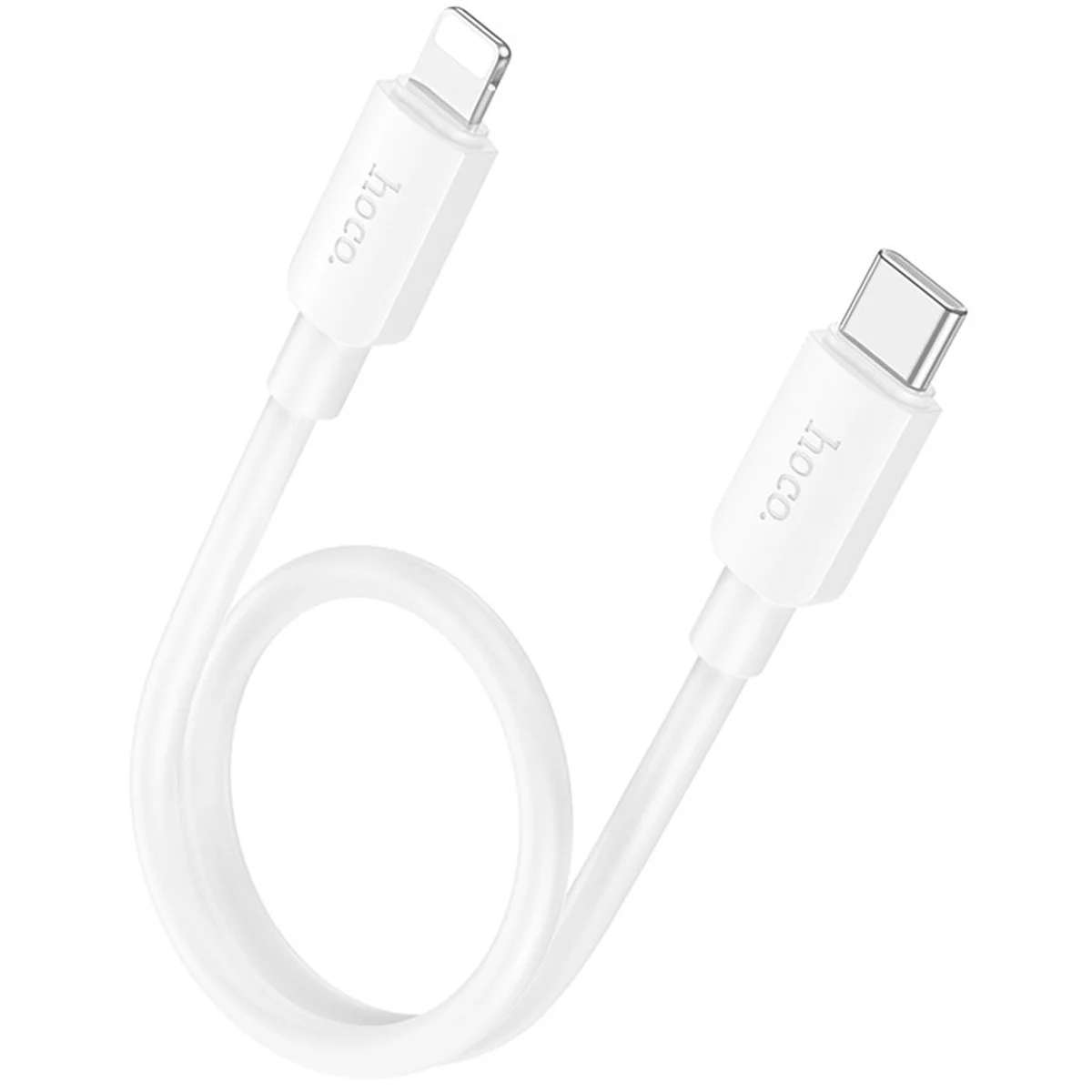 Дата кабель Hoco X96 Hyper Type-C to Lightning 20W (0.25m) White
