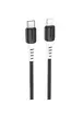 Дата кабель Hoco X82 Silicone Type-C to Lightning 20W (1m) Black