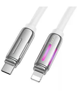 Дата кабель Hoco U136 Prize Type-C to Lightning 27W (1.2m) White