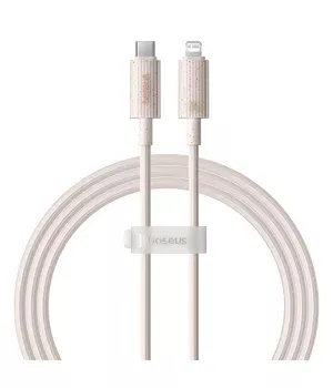 Дата кабель Baseus Habitat Series Fast Charging Type-C to Lightning 20W (2m) (P10360201) Wheat Pink