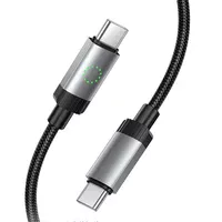 Дата кабель Hoco X117 Star Type-C to Type-C 60W (1m) Black