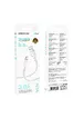 Дата кабель Borofone BX116 Certain USB to Type-C 3A (1m) White
