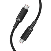 Дата кабель Hoco U153 Extreme Type-C to Type-C 100W (1.2m) Black