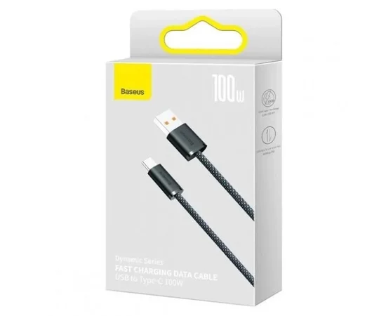 Дата кабель Baseus Dynamic Series USB to Type-C 100W (2m) (CALD00070) Slate Gray