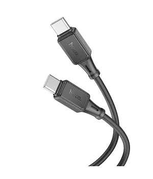 Дата кабель Hoco X101 Assistant 60W Type-C to Type-C (1m) Black