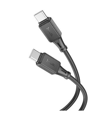 Дата кабель Hoco X101 Assistant 60W Type-C to Type-C (1m) Black