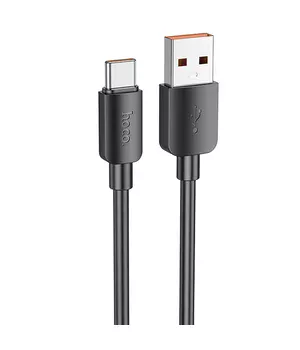 Дата кабель Hoco X96 Hyper USB to Type-C 100W (0.25m) Black