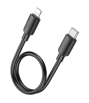 Дата кабель Hoco X96 Hyper Type-C to Lightning 20W (0.25m) Black