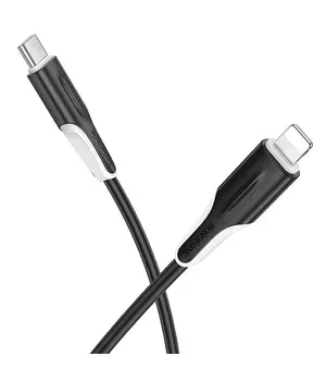 Дата кабель Borofone BX119 New Type-C to Type-C 60W (1m) Black